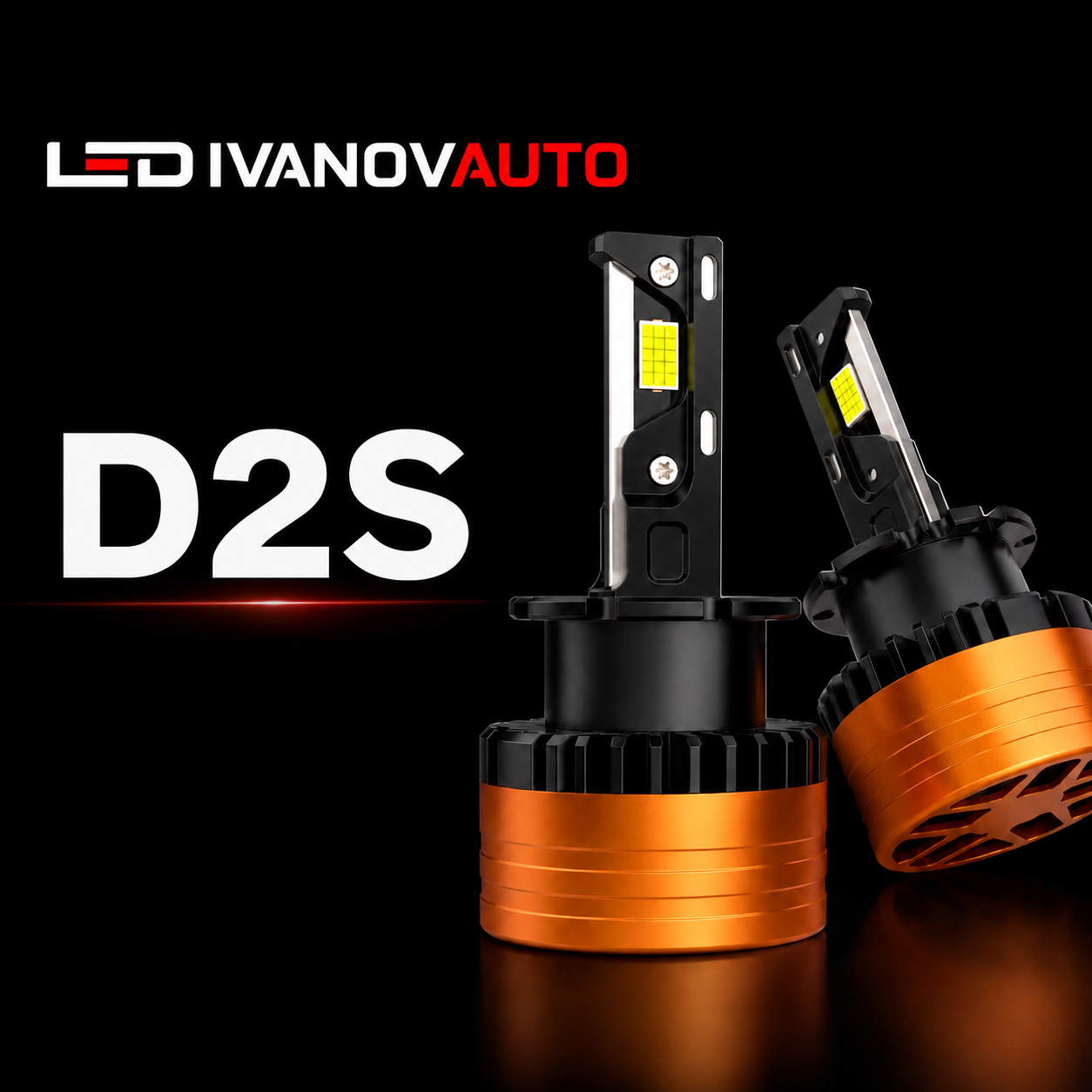 Premium LED крушки за фабричен ксенон D2S 110W